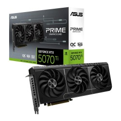 Graphics Card|ASUS|NVIDIA GeForce RTX 5070 Ti|16 GB|GDDR7|256 bit|PCIE 5.0 16x|GPU 2527 MHz|Triple slot Fansink|1xHDMI|3xDisplay