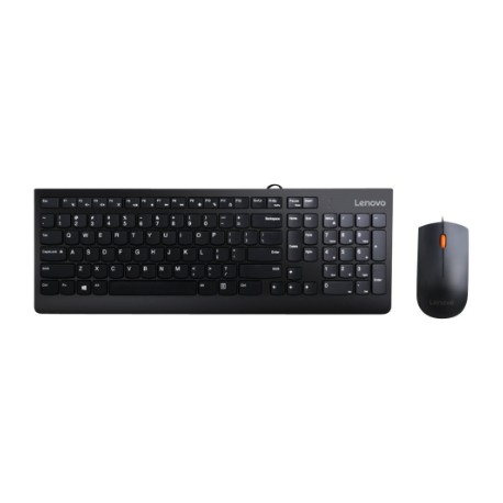 Lenovo | USB Combo Keyboard & Mouse | 300 | Black | Keyboard and Mouse Combo | English | 1.8 m | Black | Wired Via USB