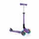 Globber | Junior Scooter | Purple | Scooter Junior Foldable Fantasy Lights | 437-103