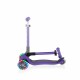 Globber | Junior Scooter | Purple | Scooter Junior Foldable Fantasy Lights | 437-103