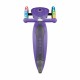 Globber | Junior Scooter | Purple | Scooter Junior Foldable Fantasy Lights | 437-103
