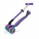 Globber | Junior Scooter | Purple | Scooter Junior Foldable Fantasy Lights | 437-103