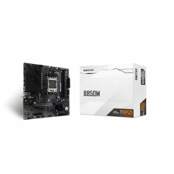 Mainboard|BIOSTAR|AMD B850|SAM5|Micro-ATX|1xPCI-Express 4.0 4x |1xPCI-Express 4.0 16x|2xM.2|1xHDMI|1xDisplayPort|6xUSB 2.0|6xUSB