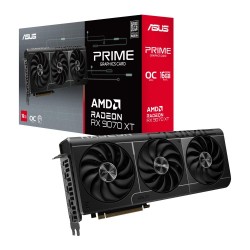 Graphics Card|ASUS|AMD Radeon RX 9070 XT|16 GB|GDDR6|256 bit|PCIE 5.0 16x|Triple slot Fansink|1xHDMI|3xDisplayPort|PRIME-RX9070X