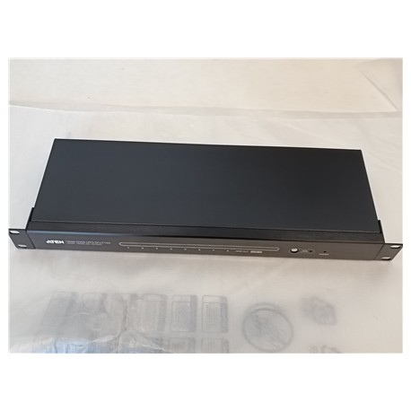 SALE OUT. WITHOUT ORIGINAL PACKAGING, ONLY POWER ADAPTER INCLUDED | Aten | HDMI | 8-Port HDMI Cat 5 Splitter | Warranty 3 month(