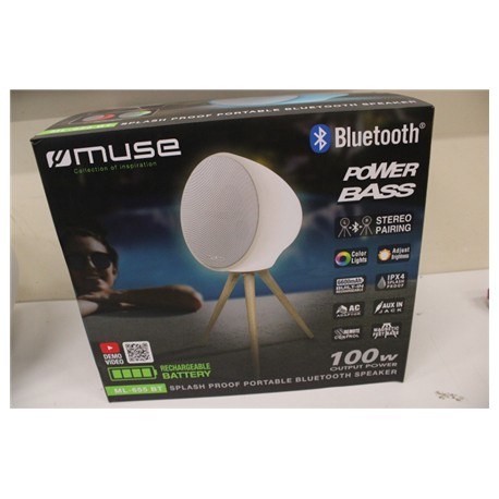 SALE OUT. | Muse | Portable Bluetooth Speaker | ML-655 BT | DEMO | Bluetooth | Portable | Wireless connection