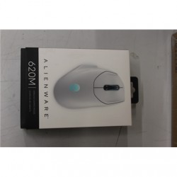SALE OUT. | Dell | Gaming Mouse | AW620M | Wired/Wireless | Alienware Wireless Gaming Mouse | Lunar Light | USED AS DEMO, SCRATC