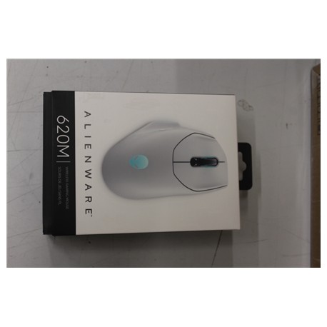 SALE OUT. | Dell | Gaming Mouse | AW620M | Wired/Wireless | Alienware Wireless Gaming Mouse | Lunar Light | USED AS DEMO, SCRATC