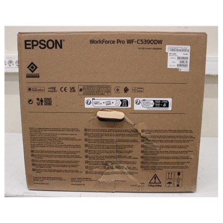 SALE OUT. Epson WorkForce Pro WF-C5390DW | Epson WorkForce Pro | WF-C5390DW | Inkjet | Colour | Inkjet Printer | A4 | Wi-Fi | DA
