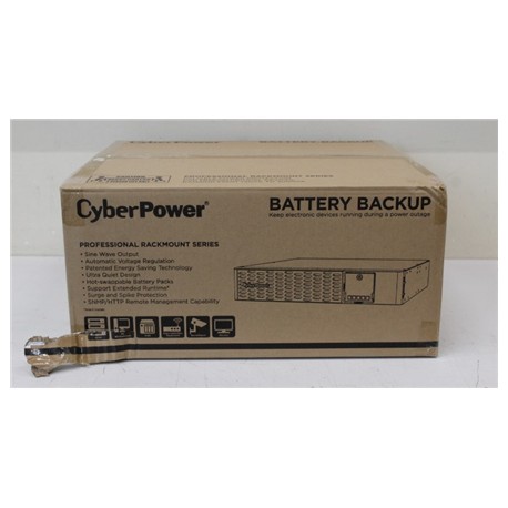 SALE OUT. CyberPower PR1500ERT2U Smart App UPS Systems | CyberPower | Smart App UPS Systems | PR1500ERT2U | 1500 VA | 1500 W | D