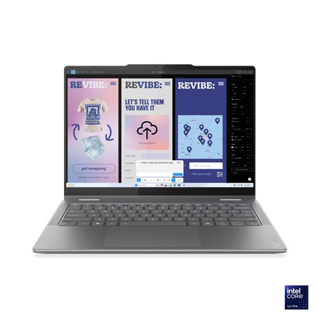 Lenovo Yoga 7 2-in-1 14ILL10 | Luna Grey | 14 " | OLED | Touchscreen | WUXGA | 1920 x 1200 pixels | Glossy | Intel Core Ultra 5 