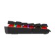 MSI STRIKE 600 SILENT US | Gaming Keyboard | Wired | US | USB 2.0 | KAILH Midnight PRO Silent Tactile