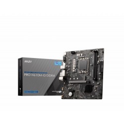 Mainboard|MSI|Intel H610|LGA1700|MicroATX|Memory DDR4|Memory slots 2|1xPCI-Express 3.0 1x|1xPCI-Express 4.0 16x|1xM.2|1x15pin D-