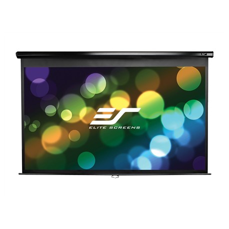 Elite Screens | Manual Series | M99UWS1 | Diagonal 99 " | 1:1 | Viewable screen width (W) 178 cm | Black