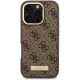 GUESS | GUHMP16LU4GPRW | Case | iPhone 16 Pro | Apple | Thermoplastic/Polyurethane | Brown