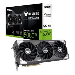 Graphics Card|ASUS|NVIDIA GeForce RTX 5060 Ti|16 GB|GDDR7|128 bit|PCIE 5.0 16x|Triple slot Fansink|1xHDMI|3xDisplayPort|TUF-RTX5