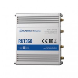 Teltonika Industrial Cellular Router RUT360 LTE CAT6 1 x LAN ports, 10/100 Mbps, compliance with IEEE 802.3, IEEE 802.3u standar