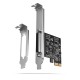 NET CARD PCIE 1PORT/SP&LP PCEA-P1N AXAGON