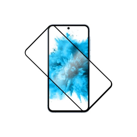 Fixed Screen Protector | Samsung | Galaxy A36 5G/A56 5G | Tempered Glass | Black | Full Cover 2.5D