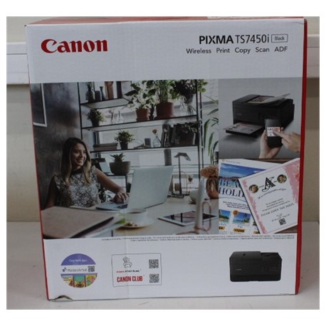Canon Canon PIXMA | Colour | Inkjet | Multifunction printer | Wi-Fi | Maximum ISO A-series paper size A4 | Black | DAMAGED PACKA