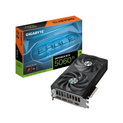 Graphics Card|GIGABYTE|NVIDIA GeForce RTX 5060 Ti|16 GB|GDDR7|128 bit|PCIE 5.0 16x|GPU 2617 MHz|Dual Slot Fansink|1xHDMI|3xDispl