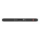 Lanberg 19" fan unit/ventilation panel with LCD 2 fans + thermostat 230V | AK-1502-B | Black
