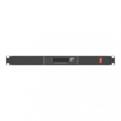 Lanberg 19" fan unit/ventilation panel with LCD 4 fans + thermostat 230V | AK-1503-B | Black