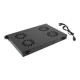Lanberg 19" fan unit/ventilation panel with LCD 4 fans + thermostat 230V | AK-1503-B | Black