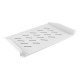 Lanberg 19" fixed shelf 1U/483x315mm, max load capacity up to 25kg | AK-1008-S | Grey
