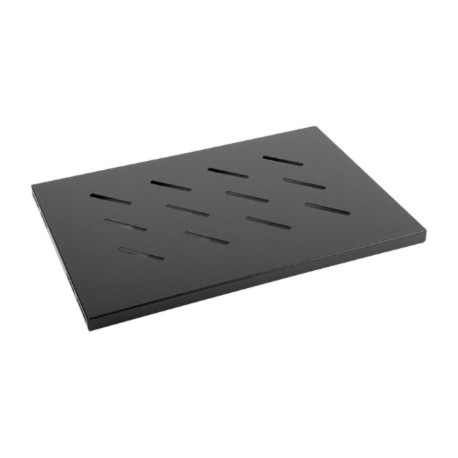 Lanberg 19" fixed shelf 1U/486x270mm, max load capacity up to 120kg | AK-1001-B | Black