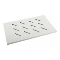 Lanberg 19" fixed shelf 1U/486x270mm, max load capacity up to 120kg | AK-1001-S | Grey