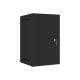 Lanberg | Rack cabinet 10" wall-mount 9U/280x310 for self-assembly with metal door (flat pack) | WF10-2309-00B | Black