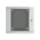 Lanberg | Rack cabinet 19" double-section wall-mount 12U/600x600 (flat pack) | WF02-6612-10S | Grey