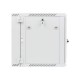 Lanberg | Rack cabinet 19" double-section wall-mount 12U/600x600 (flat pack) | WF02-6612-10S | Grey
