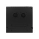 Lanberg | Rack cabinet 19" double-section wall-mount 9U/600x600 (flat pack) | WF02-6609-10B | Black
