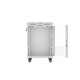Lanberg | Rack cabinet 19" free-standing 15U/600x600 (flat pack) with glass door, LCD | FF01-6615-12SL | Grey