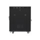 Lanberg | Rack cabinet 19" free-standing 15U/600x800 (flat pack) with glass door, LCD | FF01-6815-12BL | Black