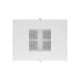 Lanberg | Rack cabinet 19" free-standing 15U/600x800 (flat pack) with glass door, LCD | FF01-6815-12SL | Grey