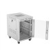 Lanberg | Rack cabinet 19" free-standing 15U/600x800 (flat pack) with glass door, LCD | FF01-6815-12SL | Grey