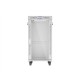 Lanberg | Rack cabinet 19" free-standing 22U/600x800 (flat pack) with glass door | FF01-6822-12SL | Grey