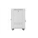 Lanberg | Rack cabinet 19" free-standing 22U/600x800 (flat pack) with glass door | FF01-6822-12SL | Grey