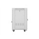 Lanberg | Rack cabinet 19" free-standing 22U/600x800 (flat pack) with glass door | FF01-6822-12SL | Grey