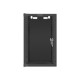 Lanberg | Rack cabinet 10" wall-mount 9U/280x310 (flat pack) with glass door | WF10-2309-10B | Black