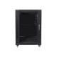 Lanberg | Rack cabinet 19" free-standing 15U/600x600 (flat pack) | FF01-6615-12B | Black