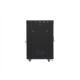 Lanberg | Rack cabinet 19" free-standing 22U/800x800 (flat pack) with glass door, LCD | FF01-8822-12BL | Black