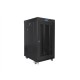 Lanberg | Rack cabinet 19" free-standing 22U/800x800 (flat pack) with glass door, LCD | FF01-8822-23BL | Black