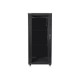Lanberg | Rack cabinet 19" free-standing 27U/600x800 (flat pack) | FF01-6827-12B | Black