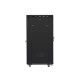 Lanberg | Rack cabinet 19" free-standing 27U/600x800 (flat pack) with glass door, LCD | FF01-6827-12BL | Black