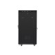 Lanberg | Rack cabinet 19" free-standing 27U/600x800 (flat pack) with glass door, LCD | FF01-6827-12BL | Black
