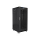 Lanberg | Rack cabinet 19" free-standing 27U/600x800 (flat pack) with mesh door, LCD | FF01-6827-23BL | Black